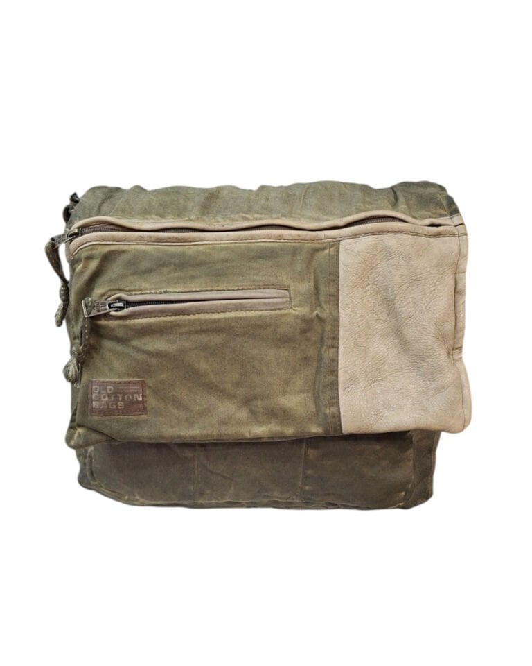 Old Cotton Cargo 7188 Alger Postacı Renkli Omuz Çantası