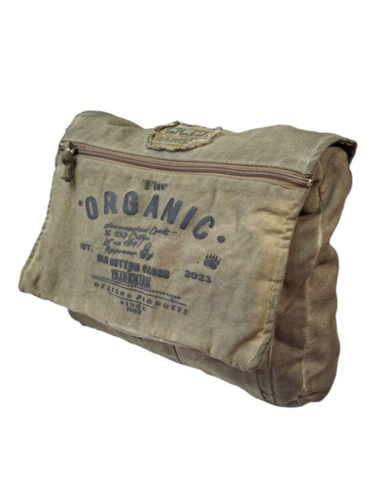 Old Cotton Cargo 8128 Mulater Oil Postacı Omuz Çantası