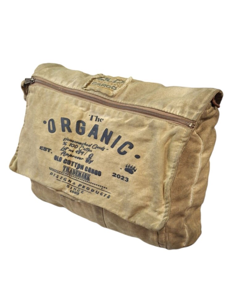 Old Cotton Cargo 8128 Mulater Oil Postacı Omuz Çantası