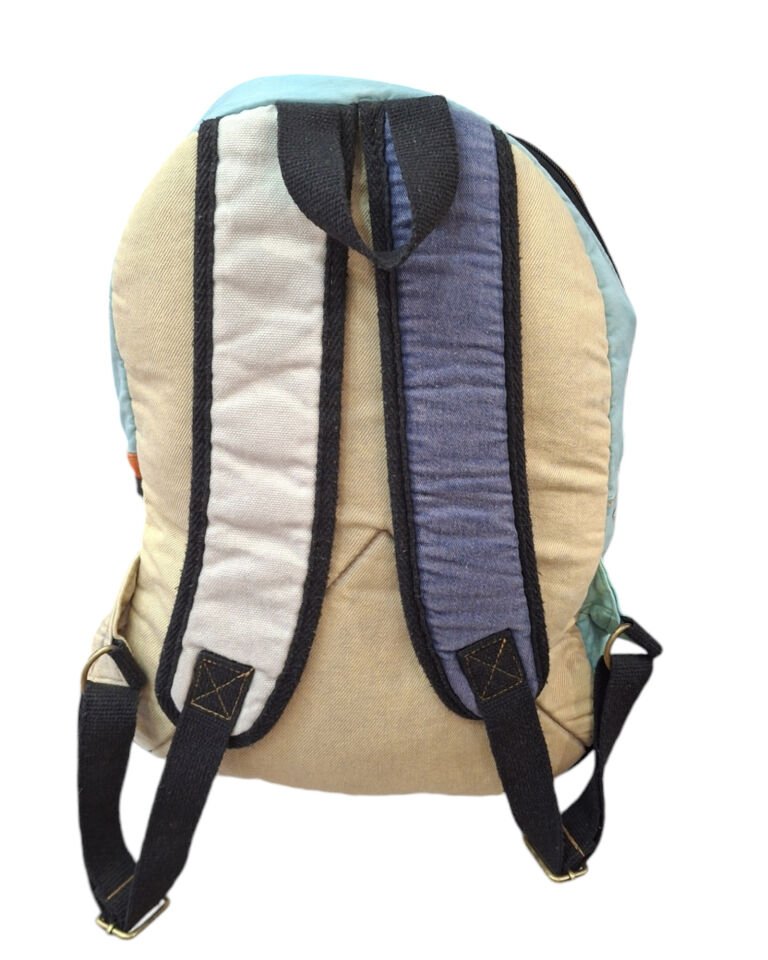 Old Cotton Cargo 5017 New Patchwork Çok Bölmeli Günlük Sırt Çantası