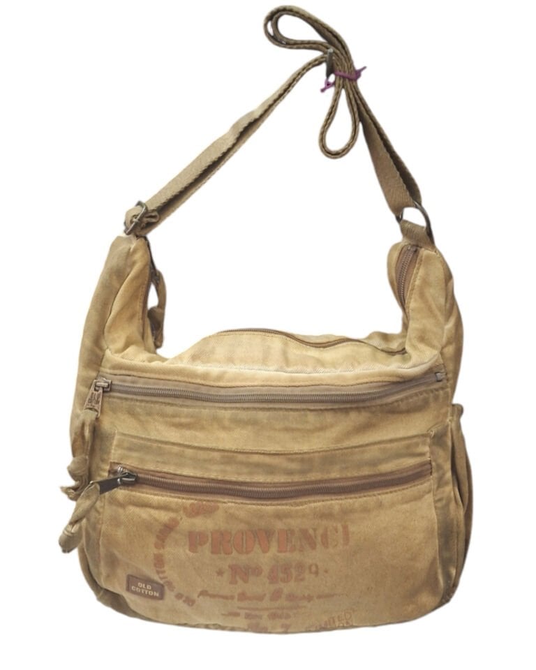 Old Cotton Cargo 8204 Jayla Oil Postacı Omuz Çantası