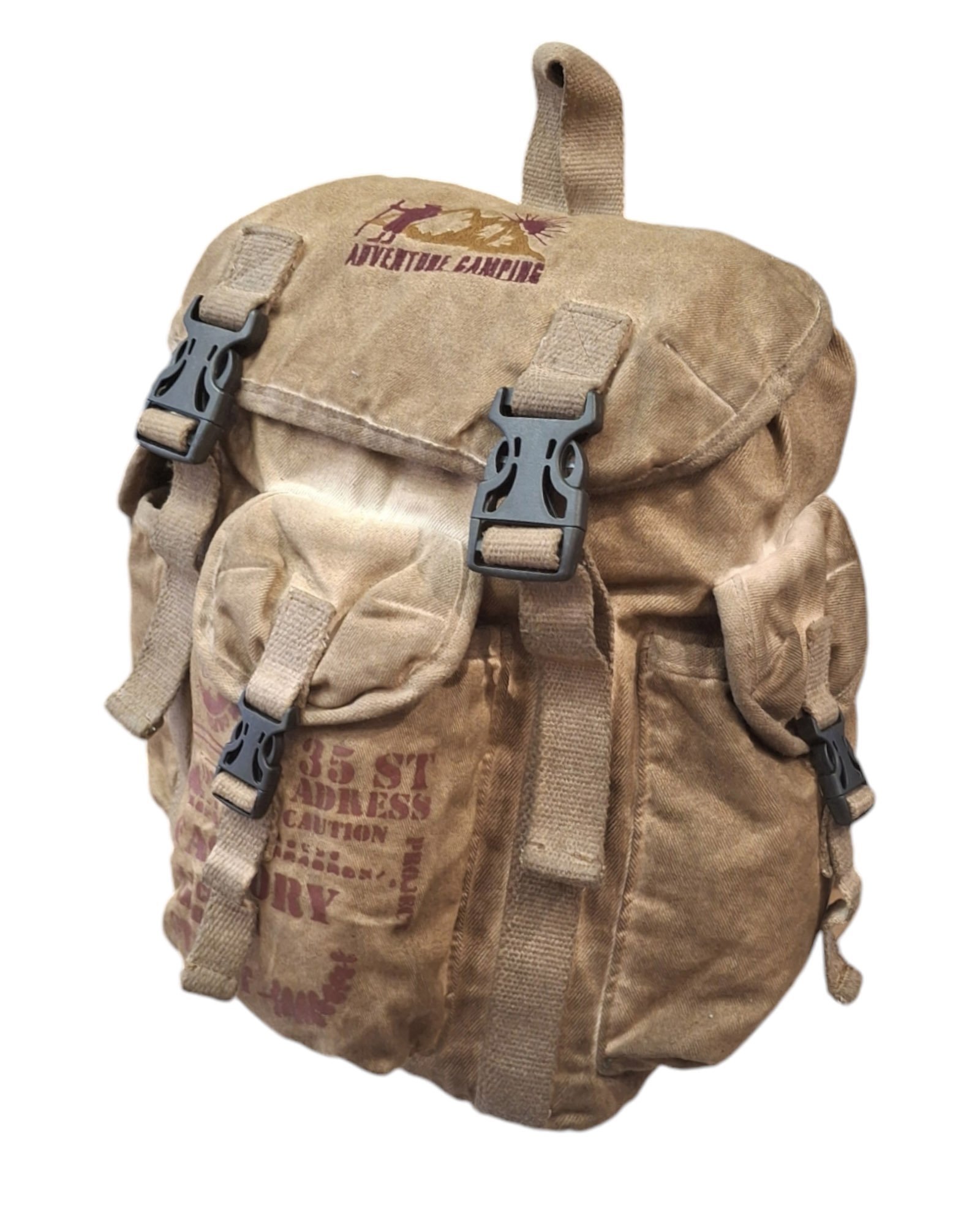 Old Cotton Cargo 5093-1 KC Ahtapot Büzmeli Sırt Çantası