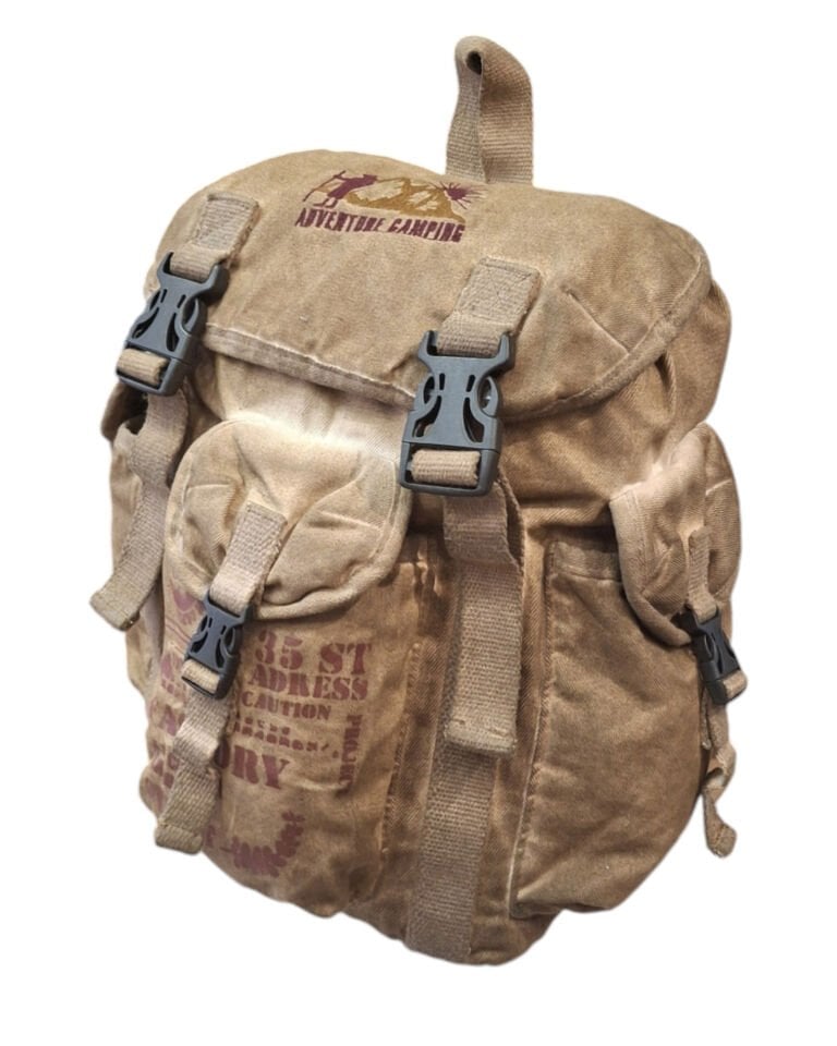 Old Cotton Cargo 5093-1 KC Ahtapot Büzmeli Sırt Çantası