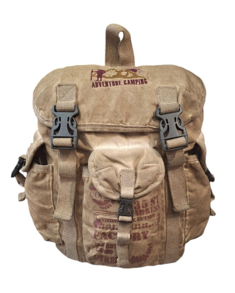 Old Cotton Cargo 5093-1 KC Ahtapot Büzmeli Sırt Çantası