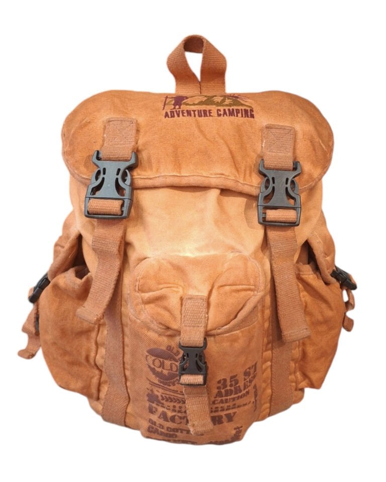 Old Cotton Cargo 5093-1 KC Ahtapot Büzmeli Sırt Çantası