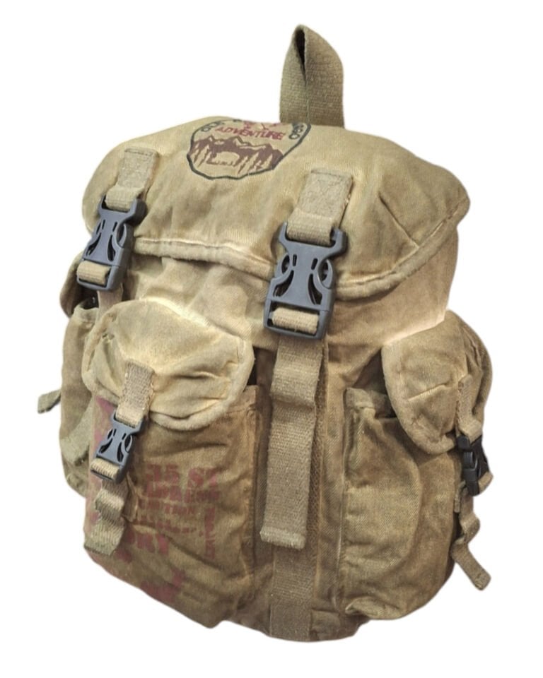 Old Cotton Cargo 5093-1 KC Ahtapot Büzmeli Sırt Çantası