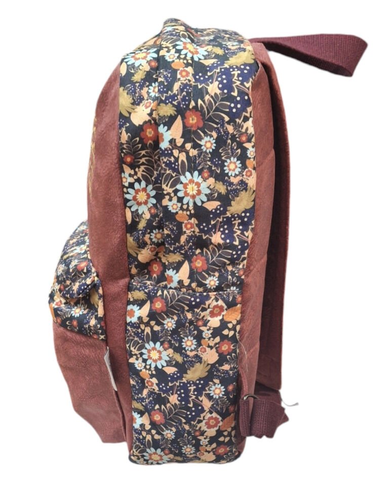 Street Bag Hayat Ağacı Nakışlı Etnik Günlük Sırt Çantası