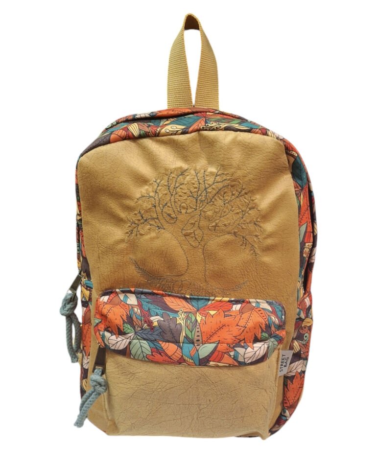 Street Bag Hayat Ağacı Nakışlı Etnik Günlük Sırt Çantası
