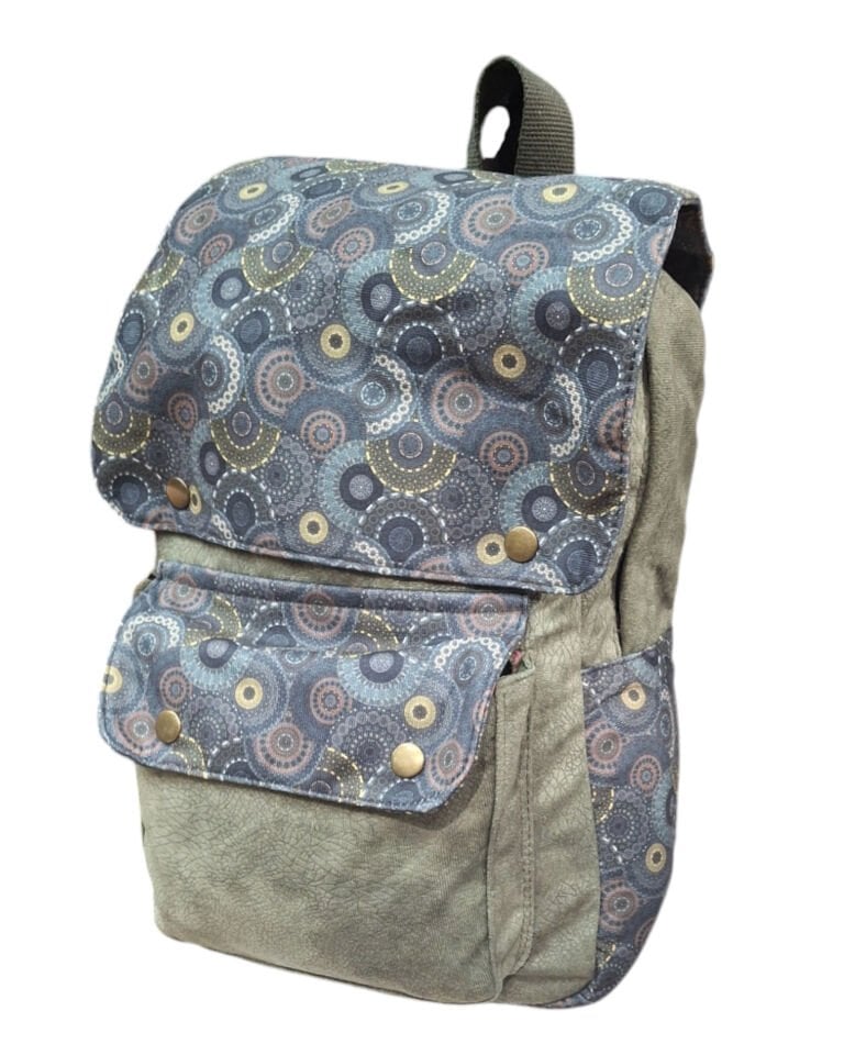 Street Bag 3000 Raven Bohem Kapaklı Günlük Sırt Çantası