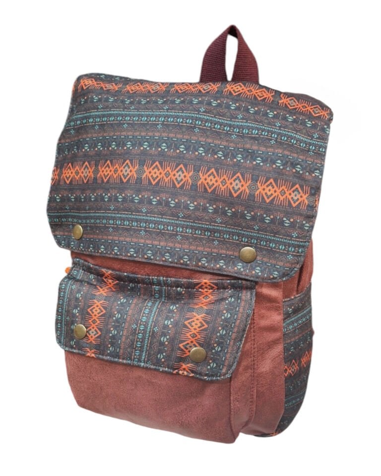 Street Bag 3000 Raven Bohem Kapaklı Günlük Sırt Çantası