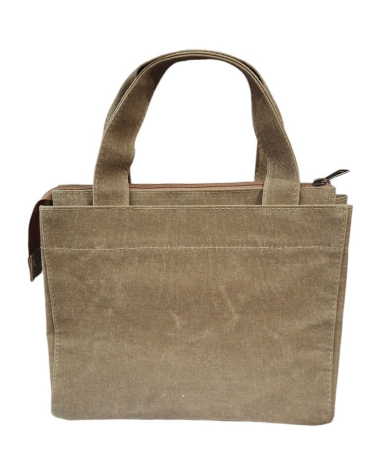 Old Cotton Cargo 7247 s Viyana Mini Fermuarlı Tote Bag