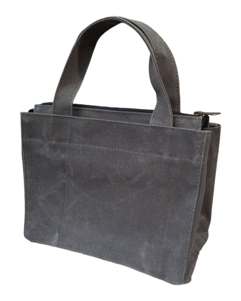 Old Cotton Cargo 7247 s Viyana Mini Fermuarlı Tote Bag