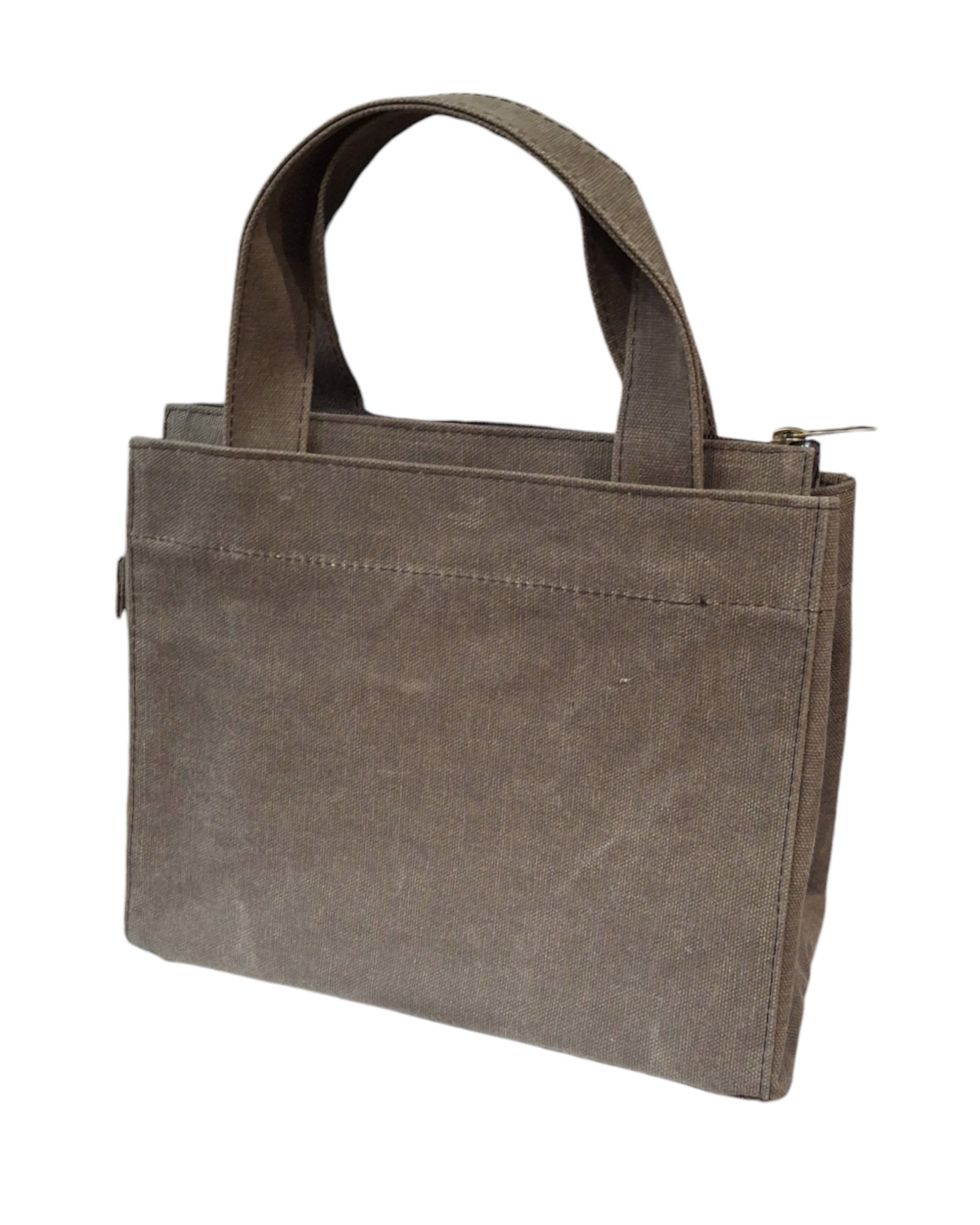 Old Cotton Cargo 7247 s Viyana Mini Fermuarlı Tote Bag