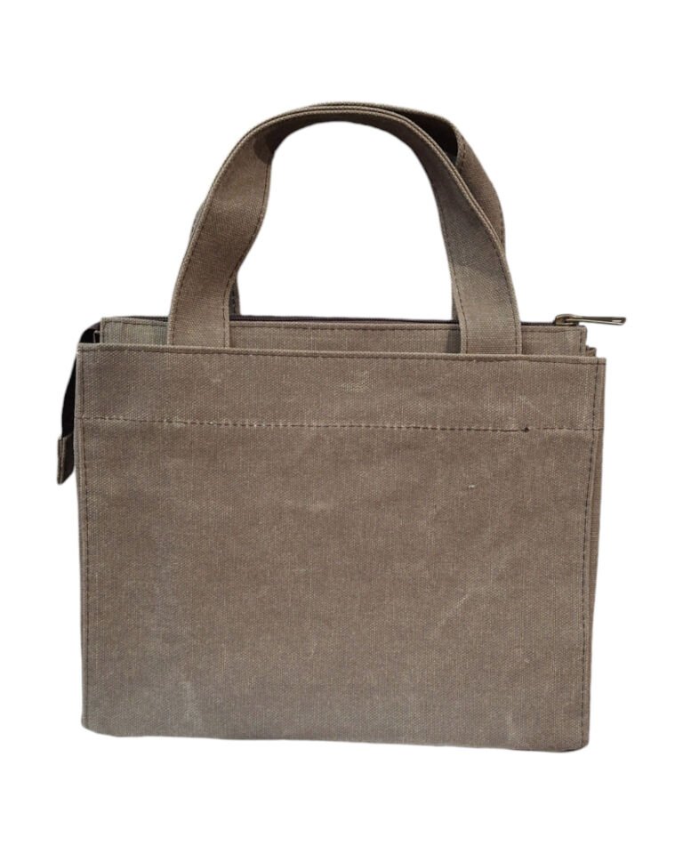Old Cotton Cargo 7247 s Viyana Mini Fermuarlı Tote Bag