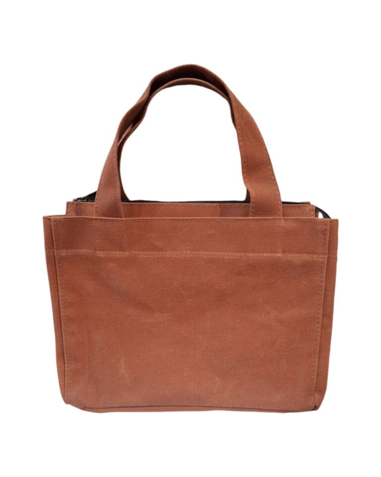 Old Cotton Cargo 7247 s Viyana Mini Fermuarlı Tote Bag