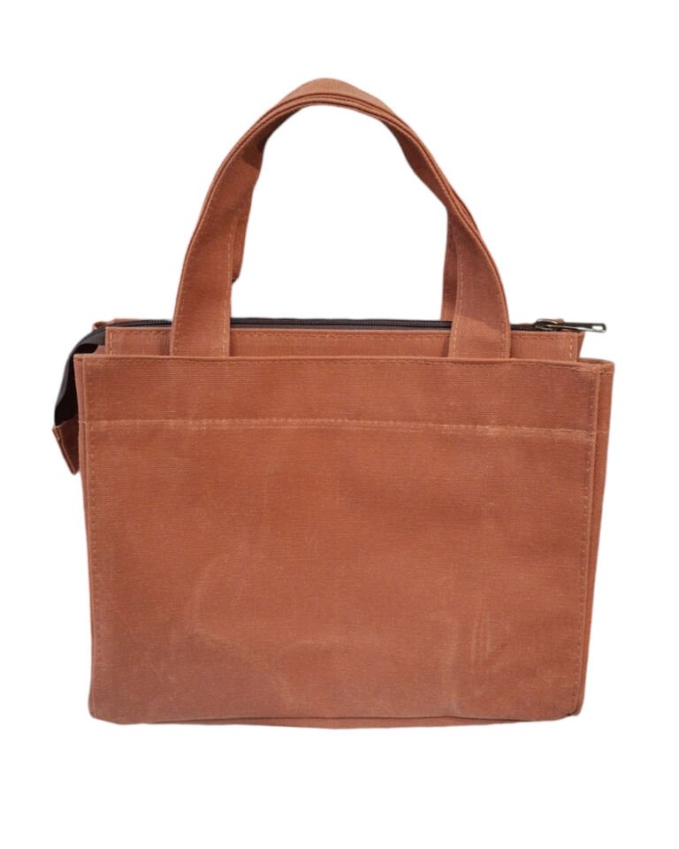 Old Cotton Cargo 7247 s Viyana Mini Fermuarlı Tote Bag