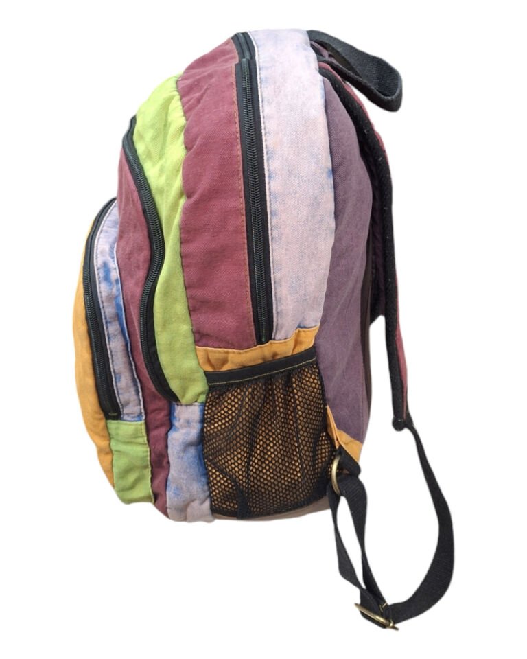 Old Cotton Cargo 5017 New Patchwork Çok Bölmeli Günlük Sırt Çantası