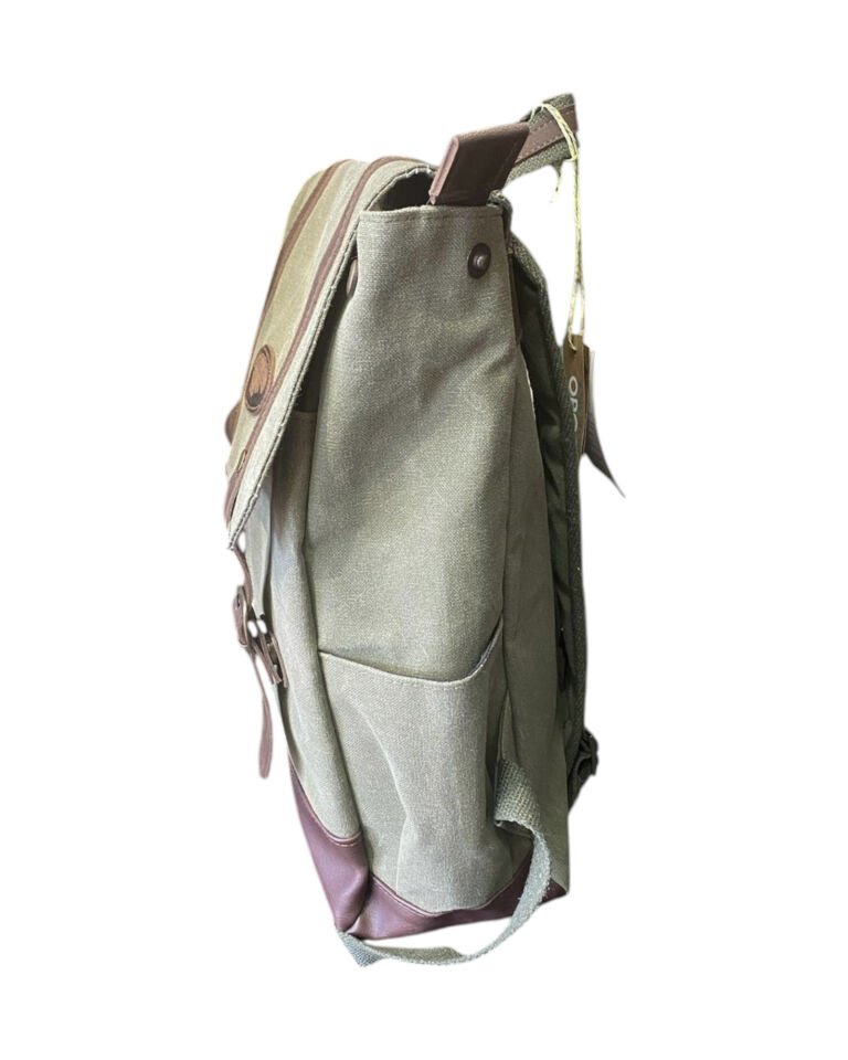 Old Cotton Cargo 7158 Mallow Bag Fonksiyonlu Kanvas Sırt Çantası