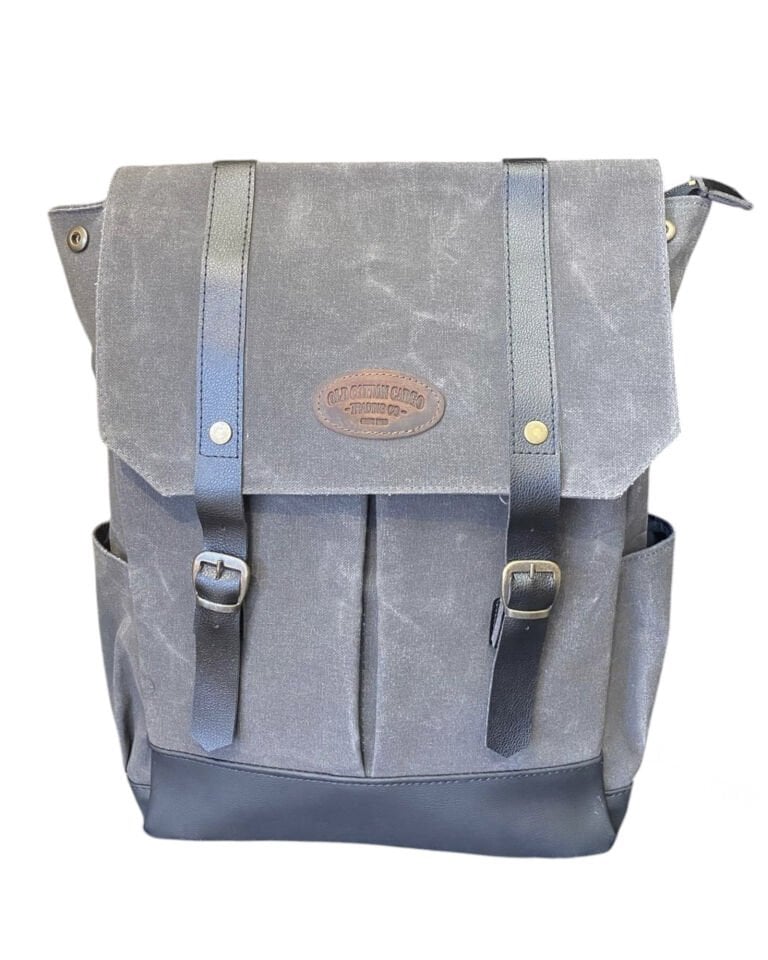 Old Cotton Cargo 7158 Mallow Bag Fonksiyonlu Kanvas Sırt Çantası