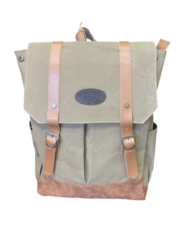 Old Cotton Cargo 7158 Mallow Bag Fonksiyonlu Kanvas Sırt Çantası