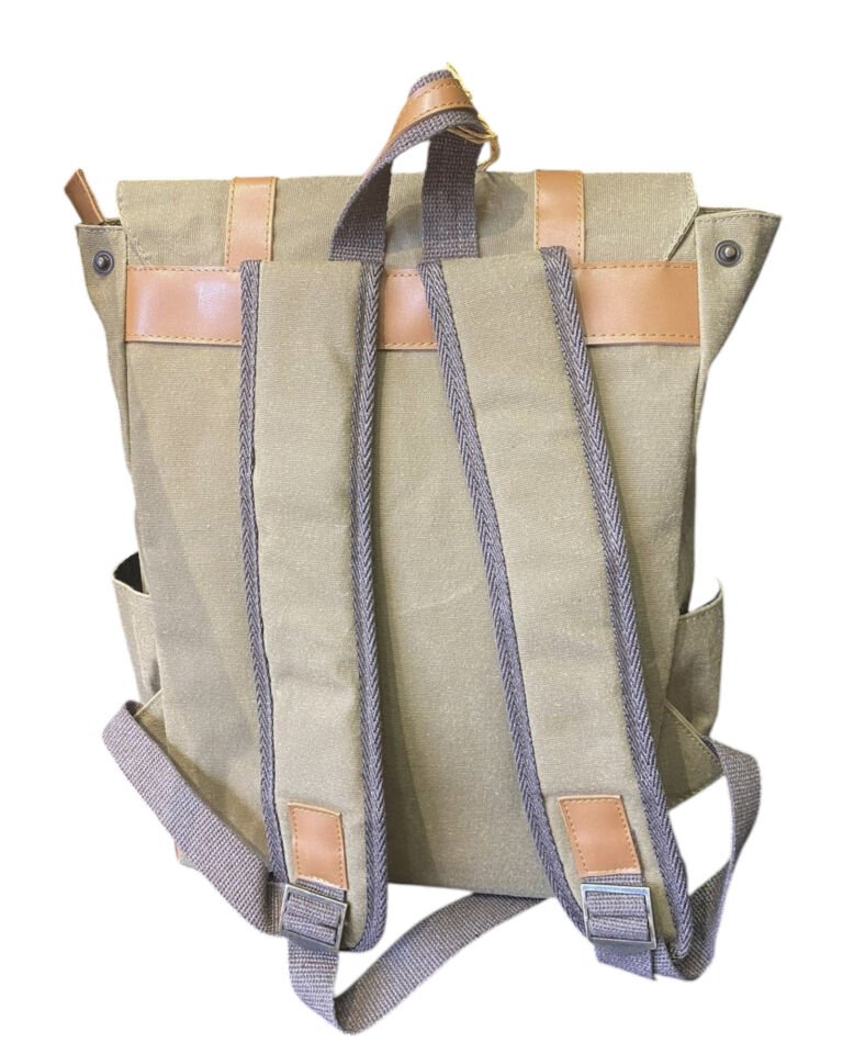 Old Cotton Cargo 7158 Mallow Bag Fonksiyonlu Kanvas Sırt Çantası