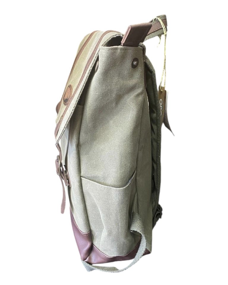 Old Cotton Cargo 7158 Mallow Bag Fonksiyonlu Kanvas Sırt Çantası