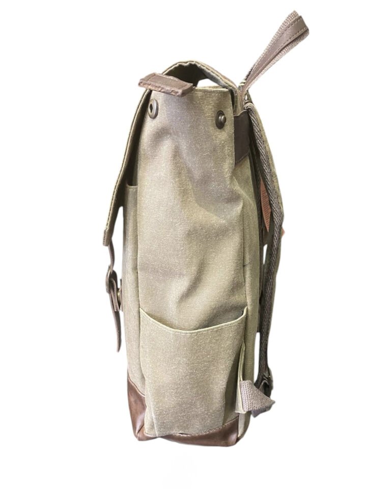 Old Cotton Cargo 7158 Mallow Bag Fonksiyonlu Kanvas Sırt Çantası