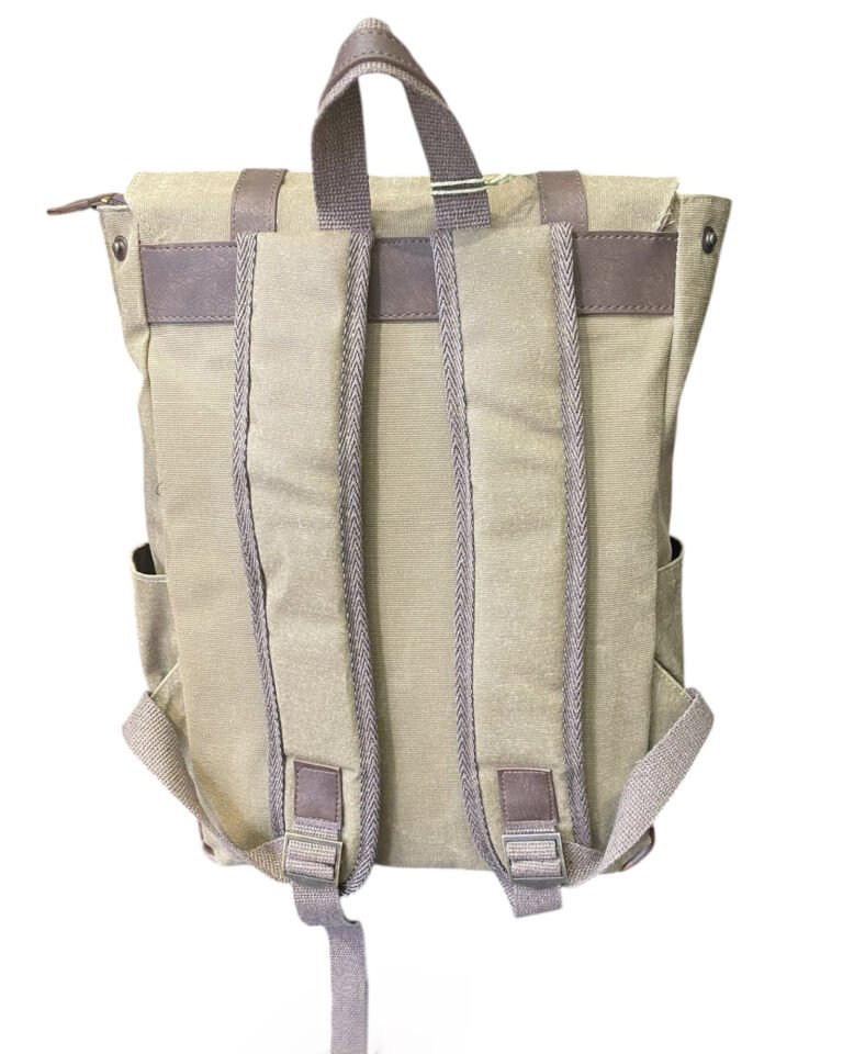 Old Cotton Cargo 7158 Mallow Bag Fonksiyonlu Kanvas Sırt Çantası